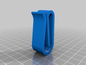 clip de ceinture l'organisation la le les touches 3d print model - Mito3D