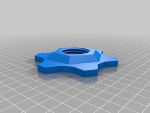 simple filament spool moveable 3d printer parts 3d print model - Mito3D