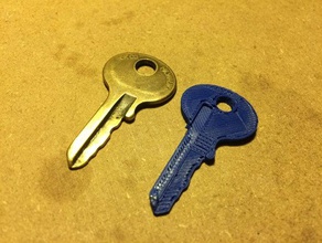 lion key antique padlock replacement parts 3d print model - Mito3D