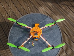 electrohub inspiriert quadcopter r c Fahrzeuge 3d print model - Mito3D