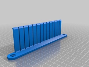jumper wire rack 16 tool holders & boxes customized 3d print model - Mito3D
