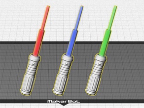 light saber mini - every star wars fan needs one props android c3p0 c3po collectable darth darthvader vader death droid empire fun jedi movie movies r2d2 sabre sci-fi scifi skywalker starwars 3d print model - Mito3D