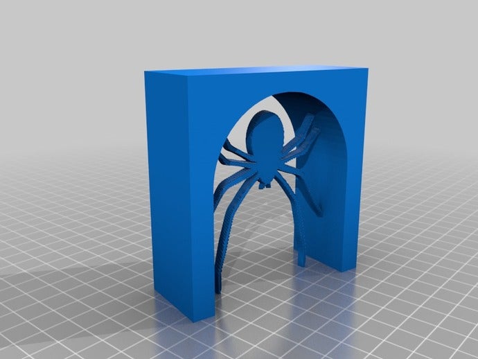 spiders arch art 3D print model - Mito3D