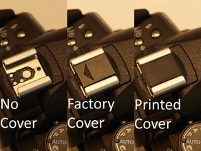 camera hotshoe cover other nikon openscad 3d print model - Mito3D