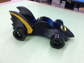 batmobile juegos y juguetes 3d print model - Mito3D
