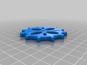 einfache lego-Rad 3d-drucken engenring lego Rad sehs - Eintopf 3d print model - Mito3D