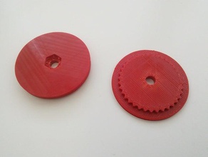 filament-Spule Aufwickler 3d Drucker Zubehör filament reel Umroller spool-Aufwickler 3d print model - Mito3D