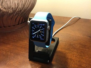 apple watch katlanır dock organizasyon dur Seyahat 3d print model - Mito3D