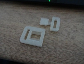 bra fastener replacement accessories 3d print model - Mito3D