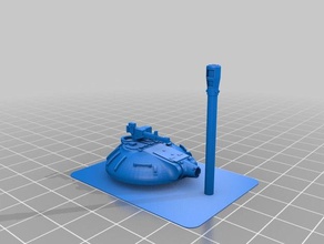 - 3 de impressão modelos tanque 3d print model - Mito3D