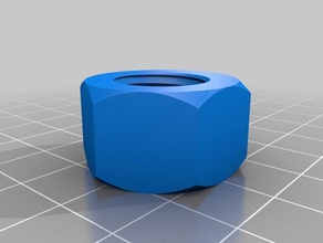 co2 timer nut parts customized 3d print model - Mito3D