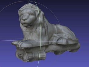 lion sculpture - aslan heykeli sculptures 3d print model - Mito3D