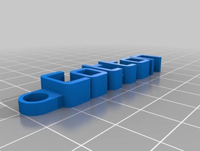 Baumwolle - Organisation kundengebundene 3d print model - Mito3D