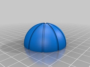 lukerye technique de l'hémisphère jouets construction personnalisé 3d print model - Mito3D