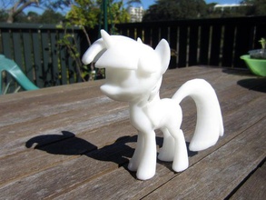twilight sparkle unterteilt, glatter Drucke Modelle pony 3d print model - Mito3D