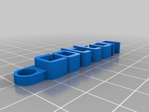 il cotone organizzazione su misura 3d print model - Mito3D