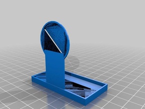 mi personalizados de recarga teléfonos hangar organización personalizado 3d print model - Mito3D