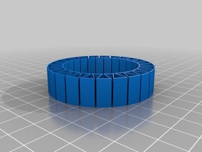 brynnstretchlet bracciale bracciali personalizzato 3d print model - Mito3D
