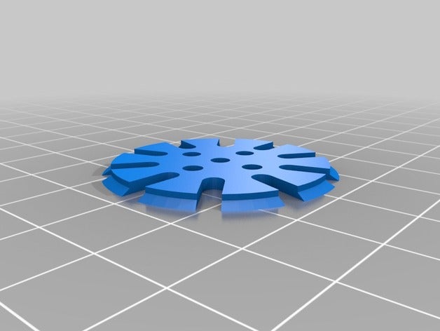 my customized omni wheel prototype robotics 3D print model - Mito3D
