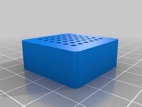 my customized cuvette vial rack v3 tool holders & boxes 3d print model - Mito3D
