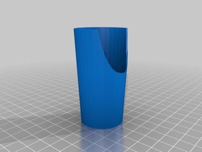 cutout cup 3d printing 3d print model - Mito3D