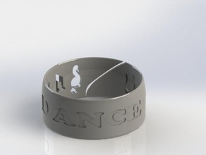 dance wearable bracelet bracelets 3d print model - Mito3D