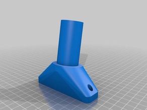 printrbot simple metal makara tutucu alüminyum kolu 3d yazıcı aksesuarları basit 3d print model - Mito3D