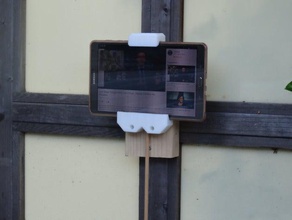 tablet phone wall mount mobile 3d print model - Mito3D