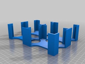 ombre di zolfo del vassoio carta 2x2 giocattolo & accessori gioco su misura 3d print model - Mito3D