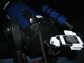 universale oculare del telescopio smartphone monte fisica & astronomia 3d print model - Mito3D
