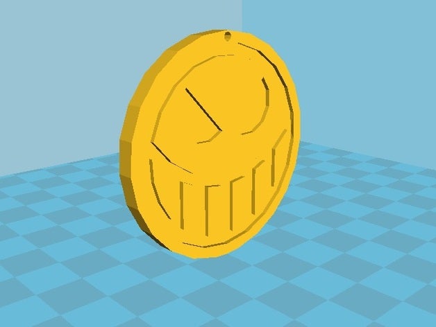 portgasdace moneda un pezzo 3D print model - Mito3D