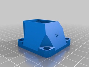 soporte ventilador jhead titular prusa Impresora 3d accesorios el 3d print model - Mito3D