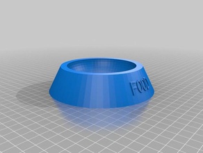 dog bowl pets customized 3d print model - Mito3D