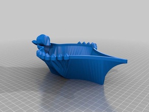 duck bowl kitchen dining 3d print model - Mito3D