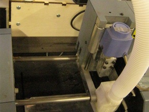 roland mdx-15 système de dépoussiérage les machines-outils la cnc lasercut makeitlabs mdx 3d print model - Mito3D