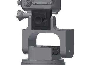 gopro fpv cam pan-tilt r c veículos 3d print model - Mito3D