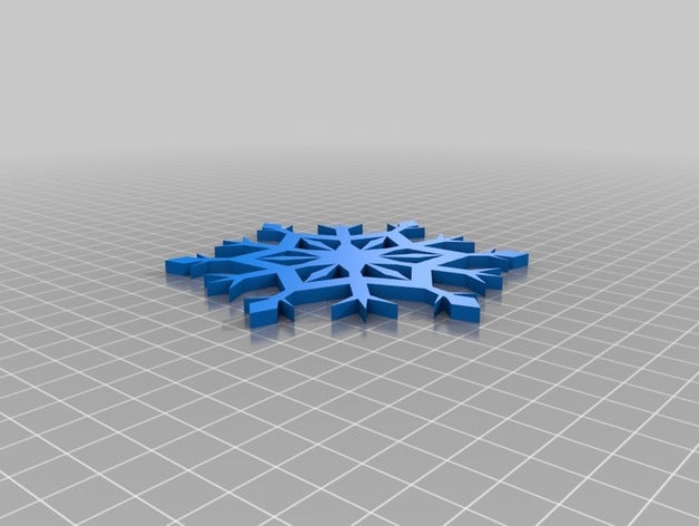 elsa fiocco di neve La stampa 3d congelati 3D print model - Mito3D
