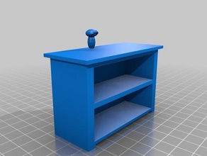 bookshelf 3d printing 3d print model - Mito3D