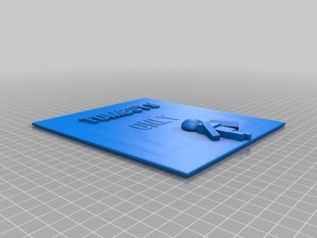 sighn 3d printing 3d print model - Mito3D