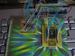 Bir 8-bit-bus flash sram kartuş prototip Ara panoları diğer famiclone svg vt02 3d print model - Mito3D