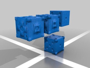 dice test 3d print model - Mito3D