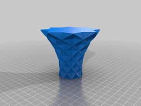 jessica's vase decor customized 3d print model - Mito3D