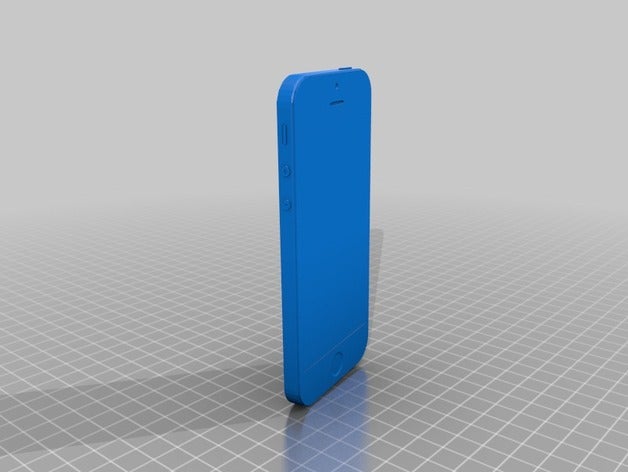 modello di telefono cellulare iphone 3D print model - Mito3D