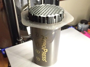 aeropress de la tapa del filtro cocina y comedor el café titular reemplazo 3d print model - Mito3D