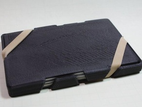 everyday carry Kreditkarte Fall - Zubehör edc slim wallet 3d print model - Mito3D