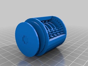 compact planetary gear set v2 3d printing experimental mechanical model toy 3d print model - Mito3D