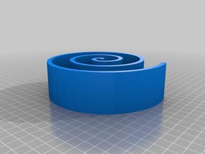 meine angepasste Archimedische Spirale math kundengebundene 3d print model - Mito3D