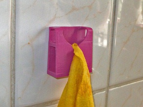 kitchen towel holder organization bathroom supportless 3d print model - Mito3D