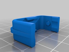 dishwasher vedette tray clip kitchen & dining repair part 3d print model - Mito3D