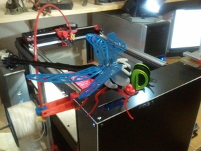 dragonfly inşaat oyuncaklar hayvan cartesio oyun böcek bulmaca 3d print model - Mito3D